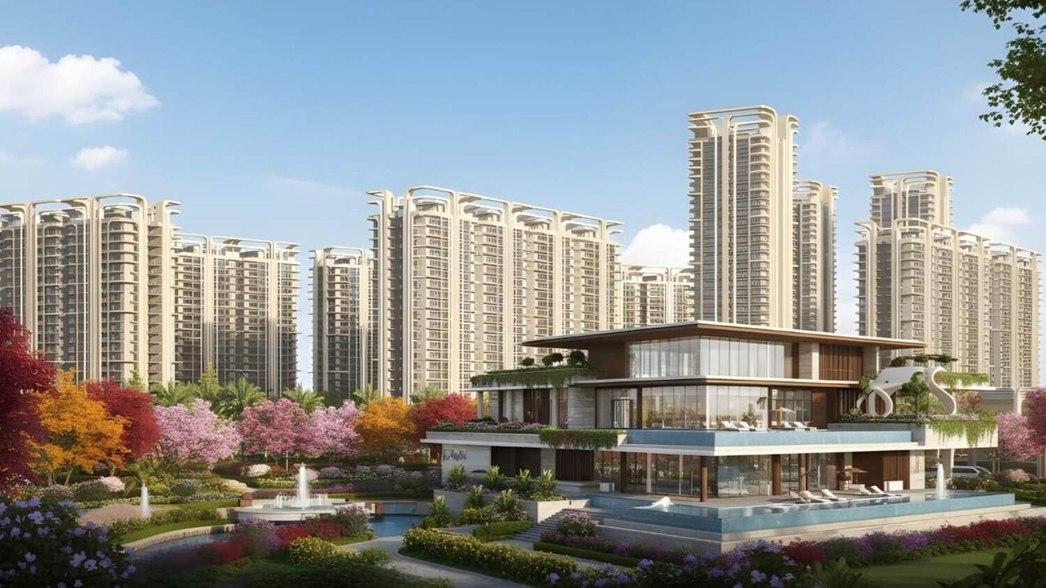 M3M GIC Apartment Exteriors 2