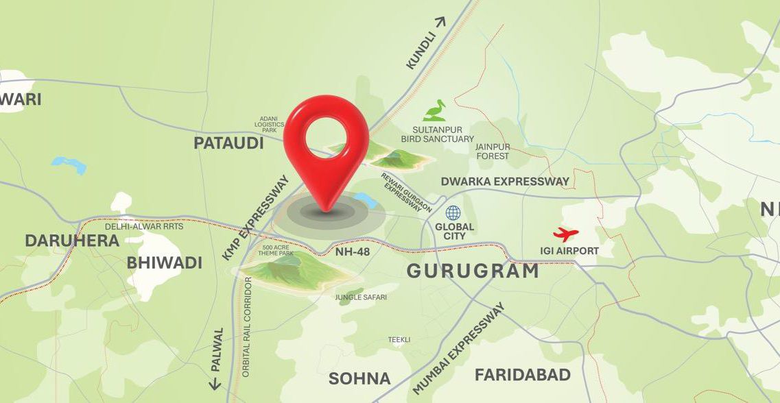 M3M GIC Location Image