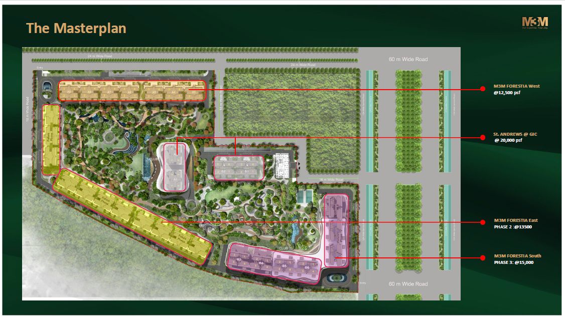 M3M GIC Master Plan Image