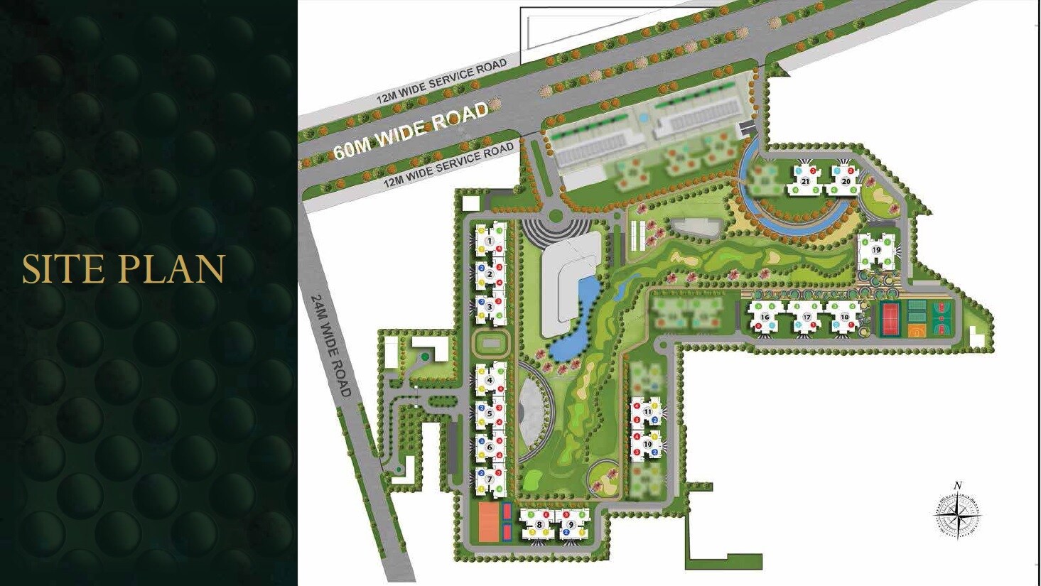 M3M Golf Hills Master Plan 1