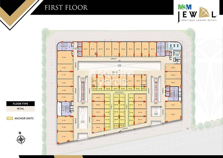 M3M Jewel Floor Plans 1