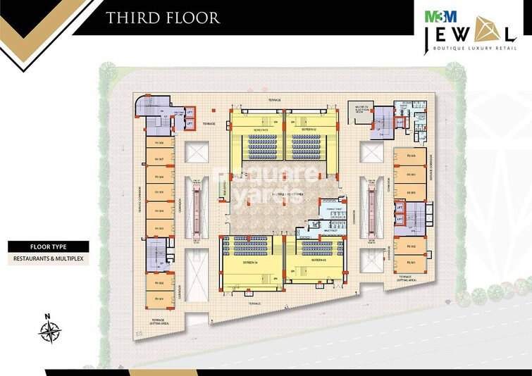 M3M Jewel Floor Plans 4