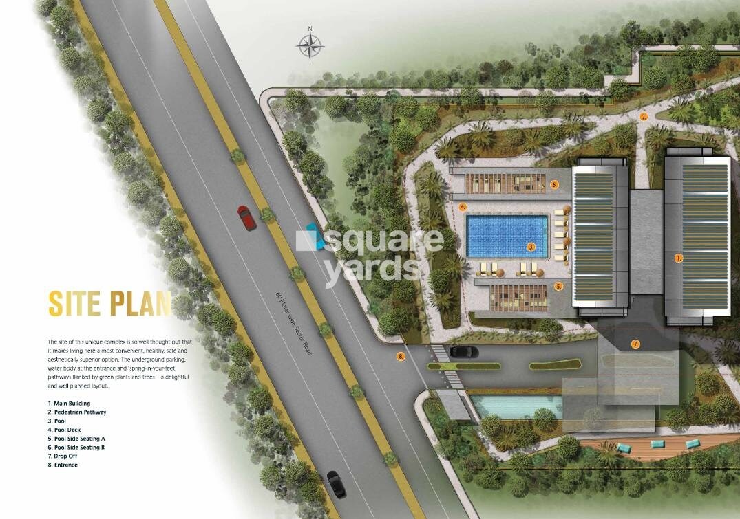 M3M Latitude Master Plan Image