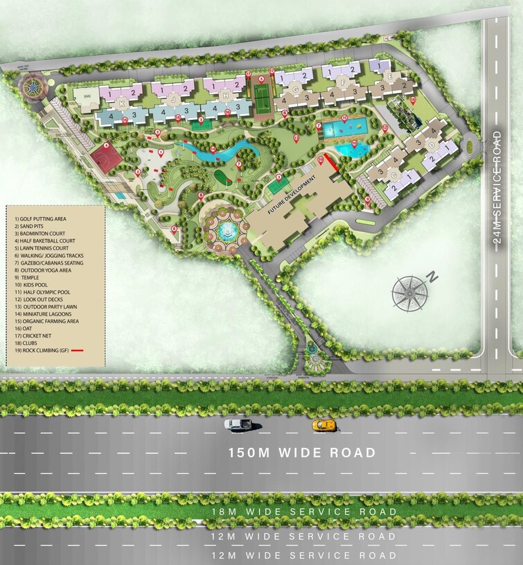 M3M Mansion Master Plan Image