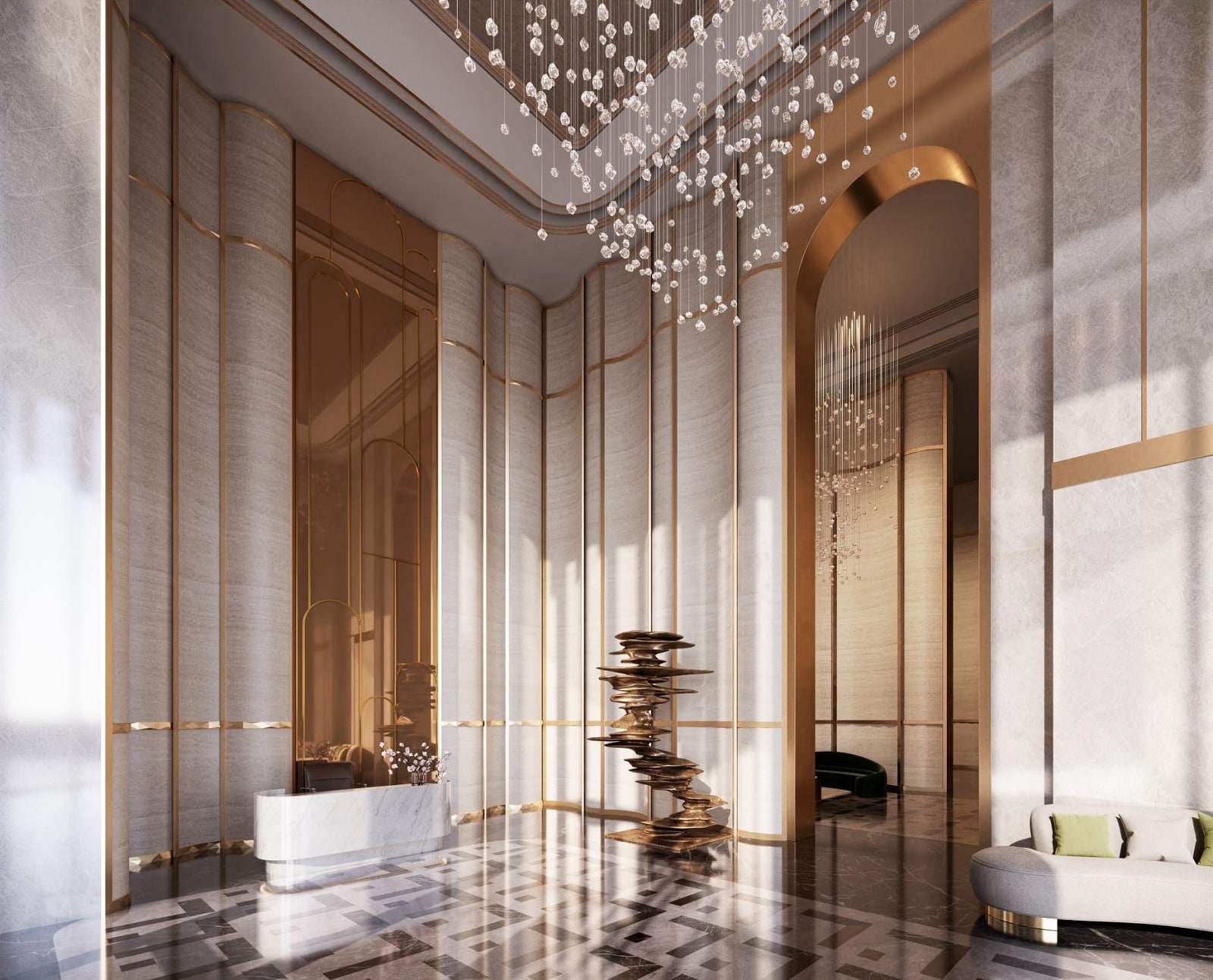 M3M Mansion Waiting Lounge