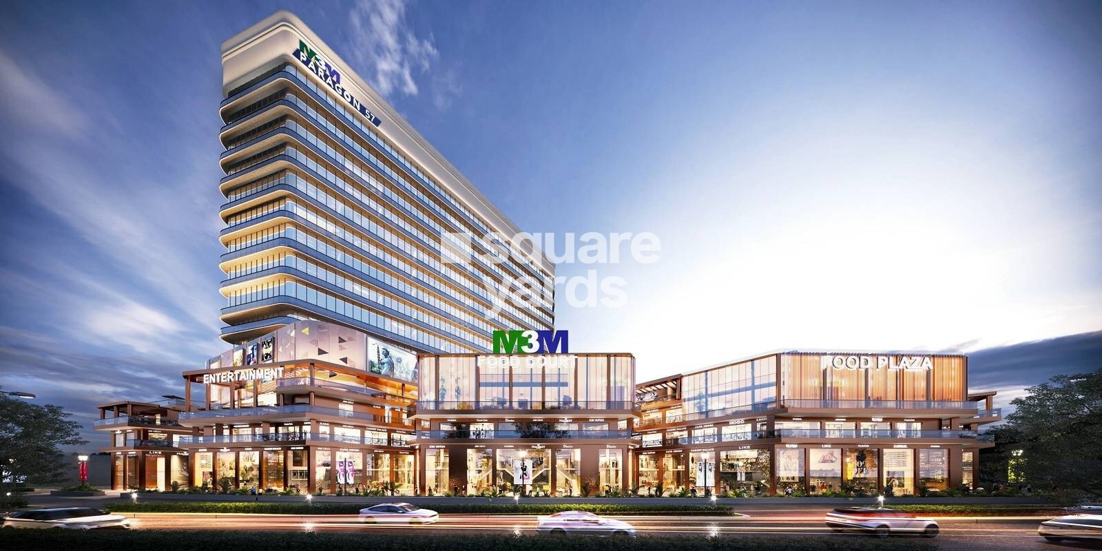 M3M Paragon 57 Apartment Exteriors