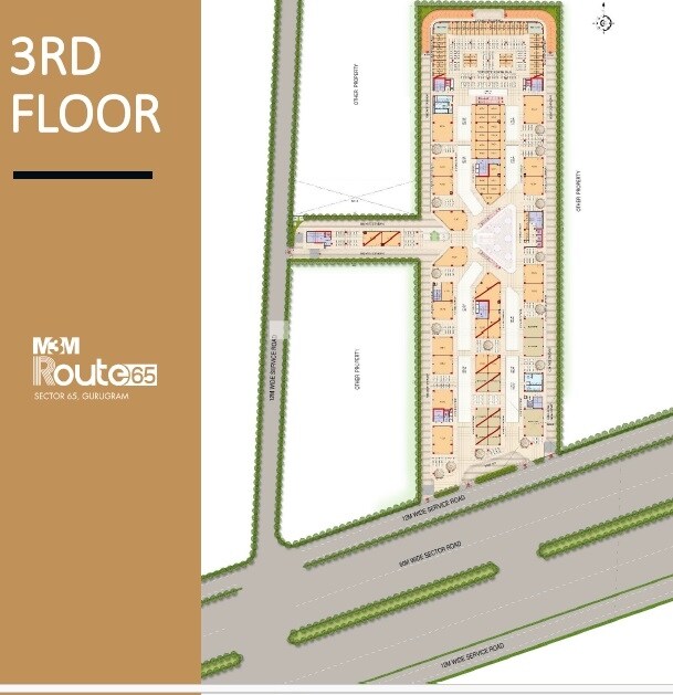 M3M Route 65 Floor Plans 3