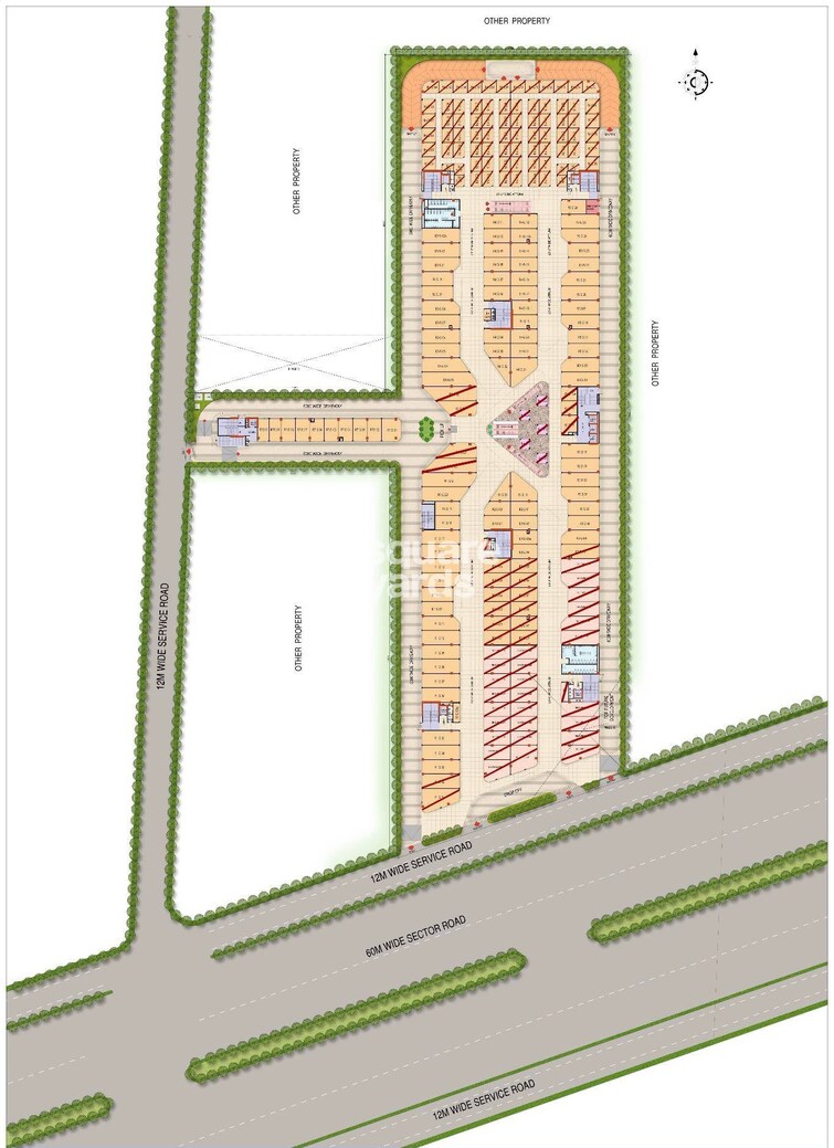 M3M Route 65 Master Plan Image