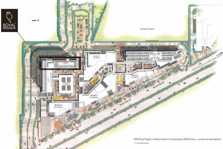 M3M Royal Regalia Master Plan 1