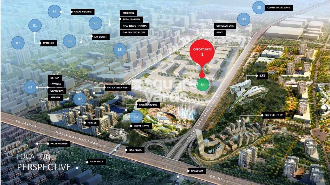 M3M Sco Location Image