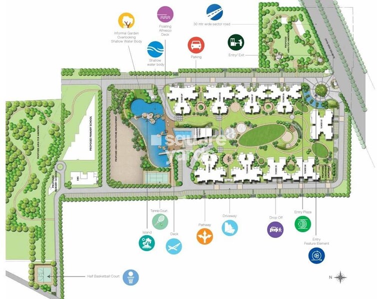M3M Sierra Master Plan Image