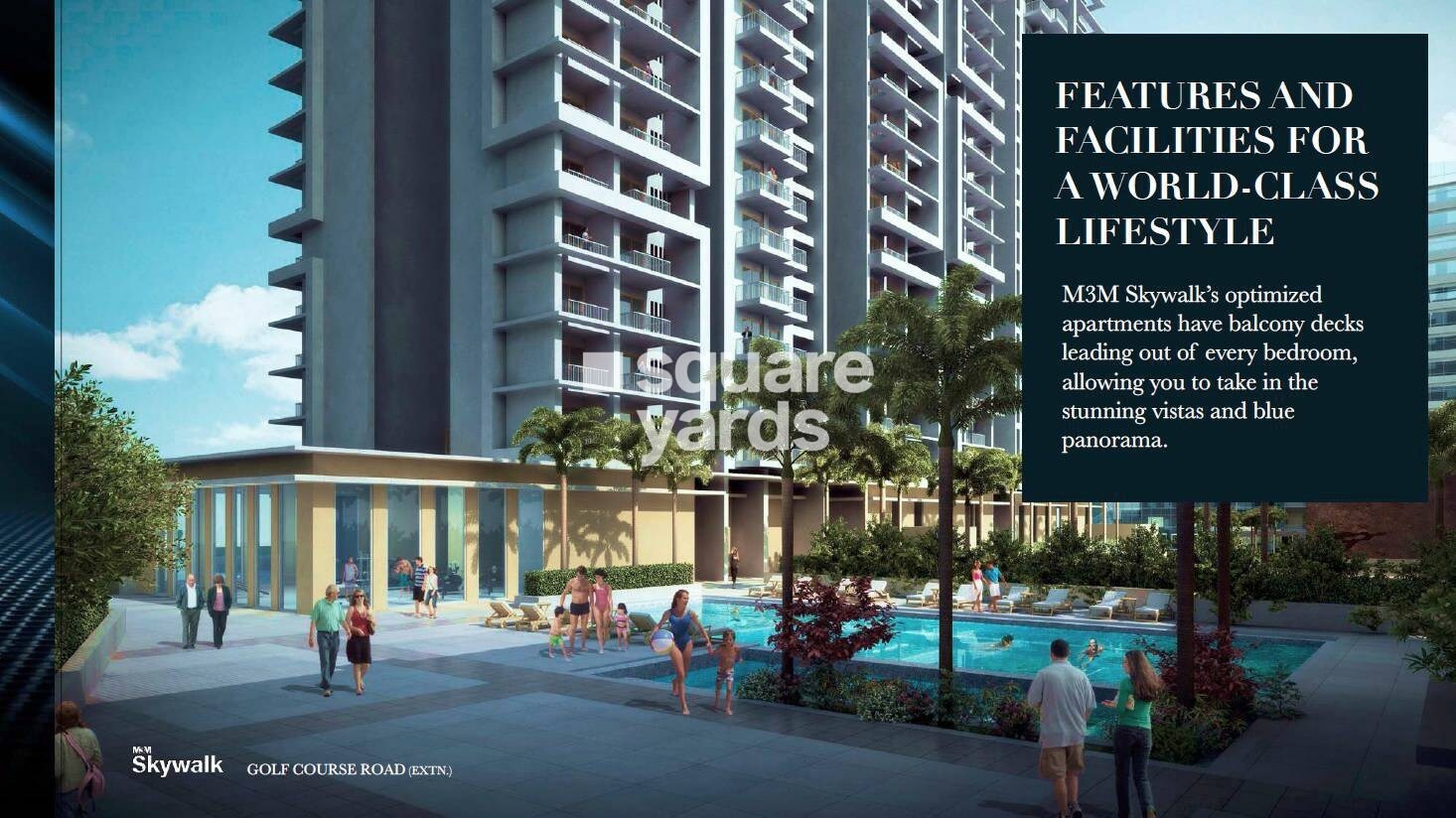 M3M Skywalk Amenities-Features