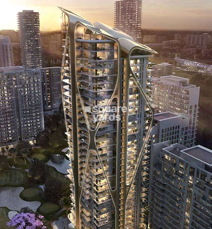 m3m st. andrews golf residences project tower view2
