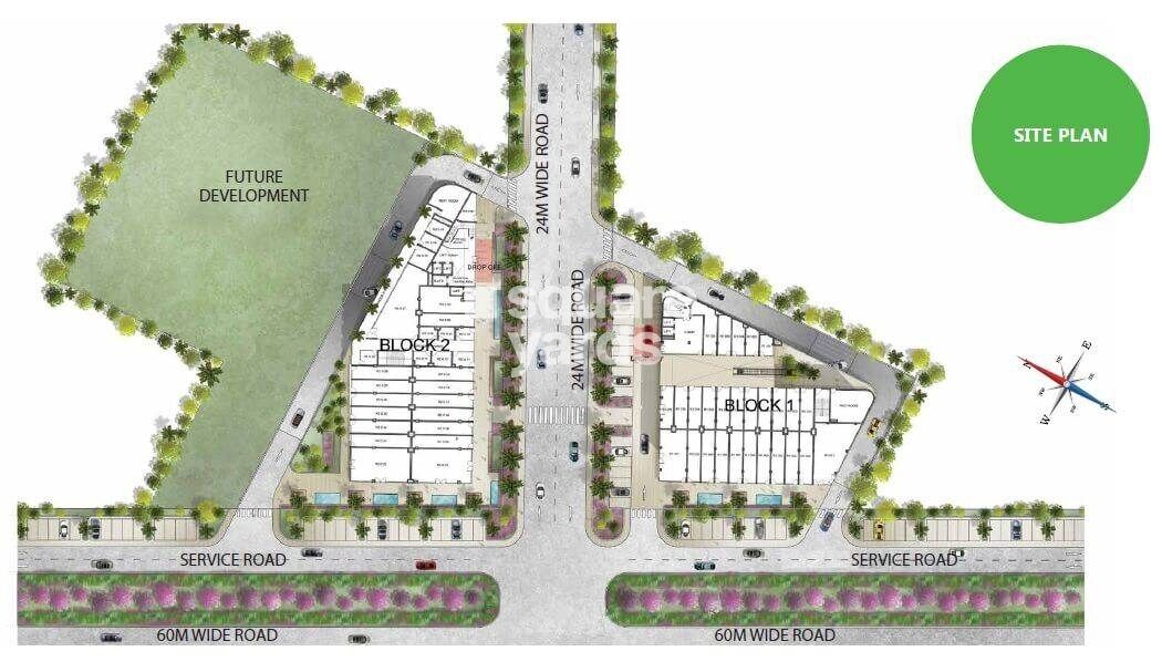M3M Tee Point Master Plan Image