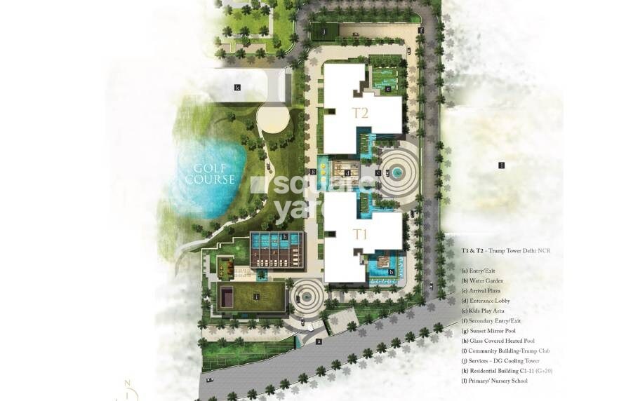 M3M Trump Tower Master Plan Image