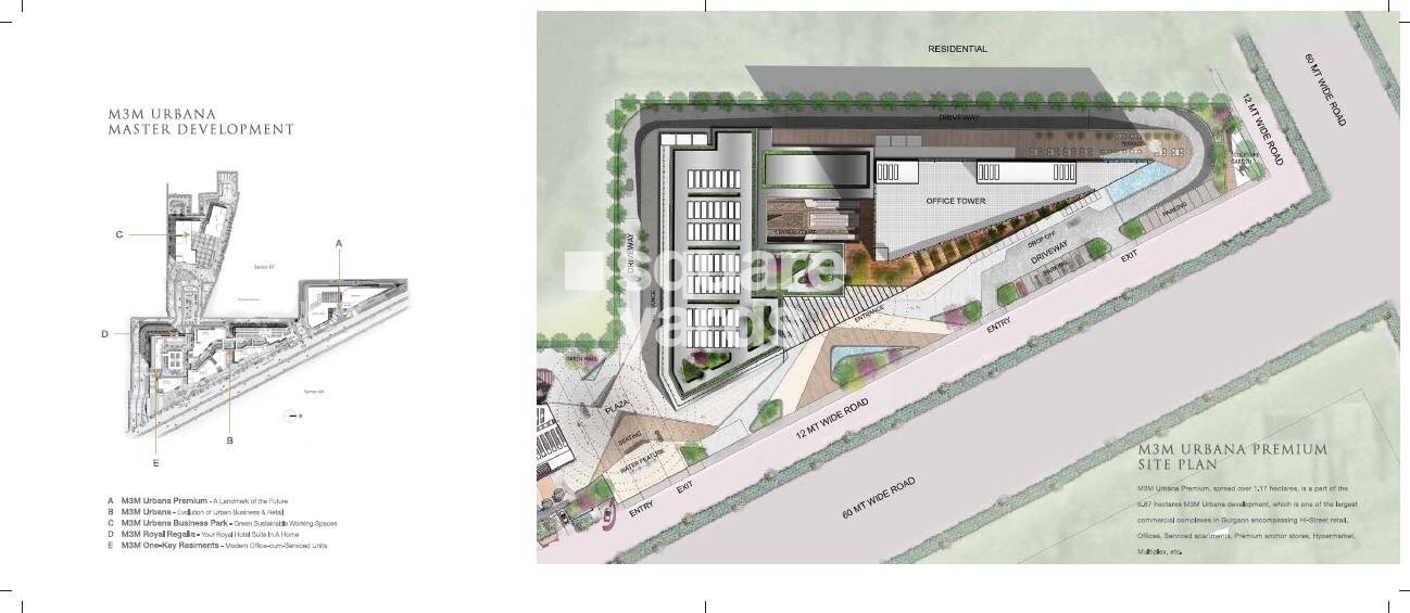 M3M Urbana Business Park Master Plan Image