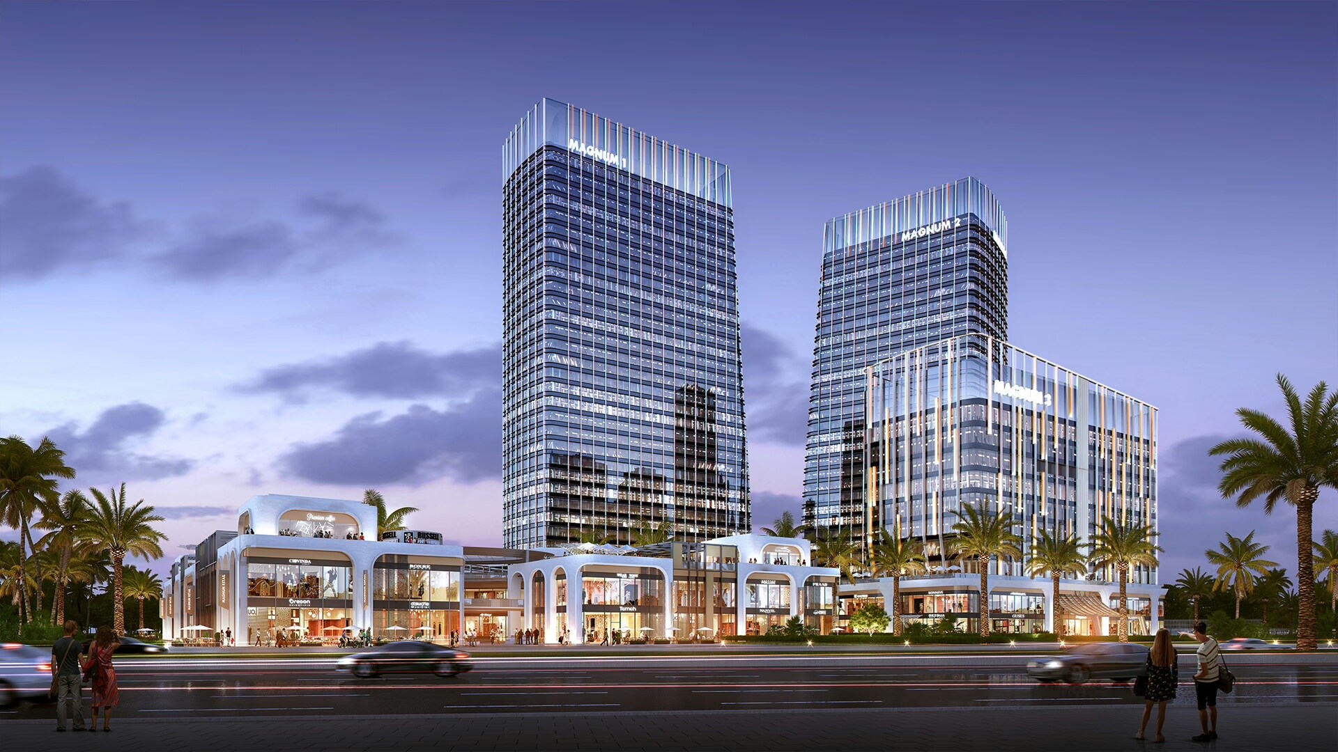 Magnum Business District Commercial Exteriors 1