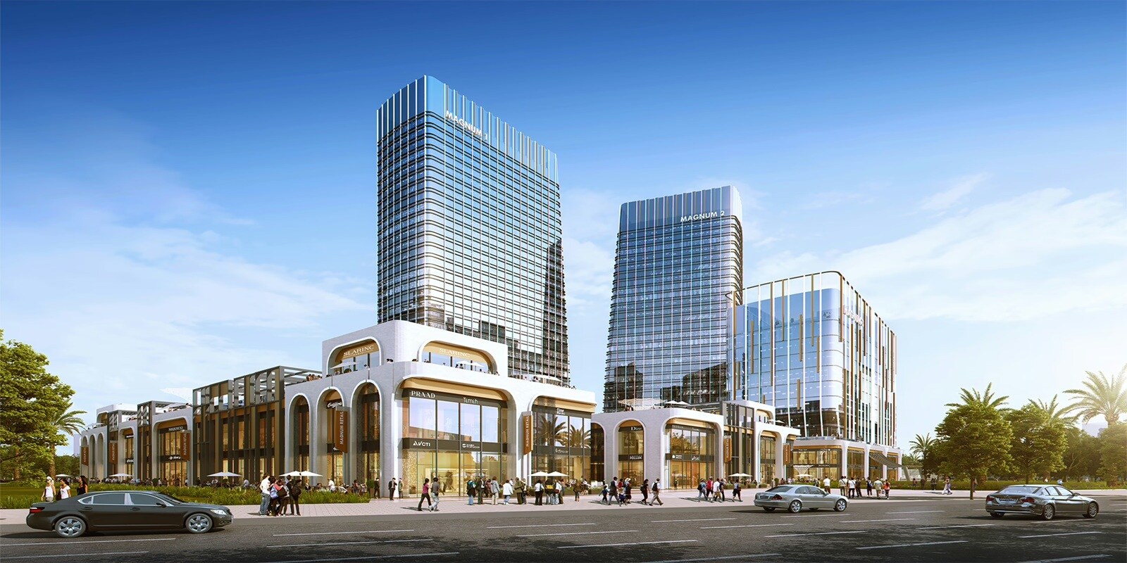 Magnum Business District residential project in Sector 74