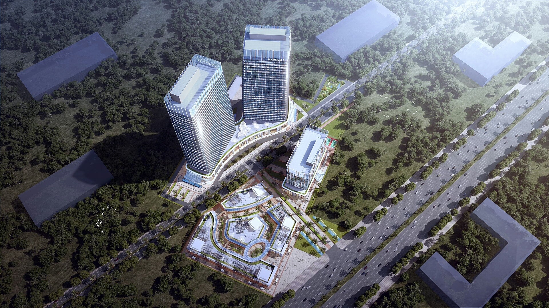 Magnum Business District Tower View