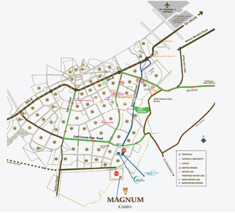 Magnum City Centre Location Image