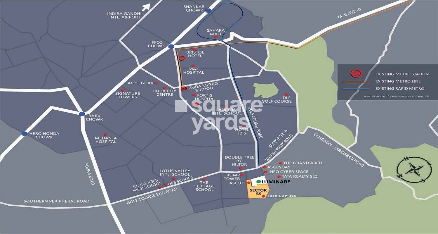 Mahindra Luminare Location Image