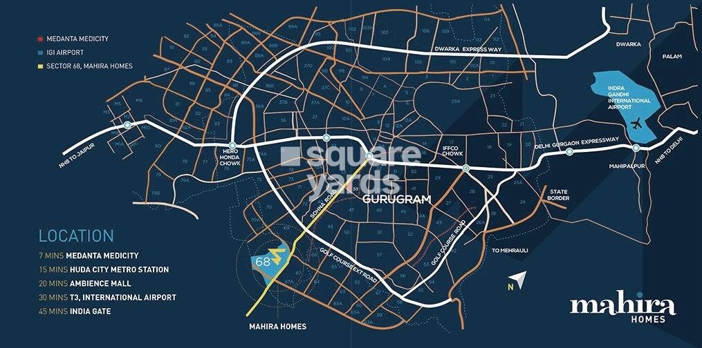 Mahira Homes Location Image