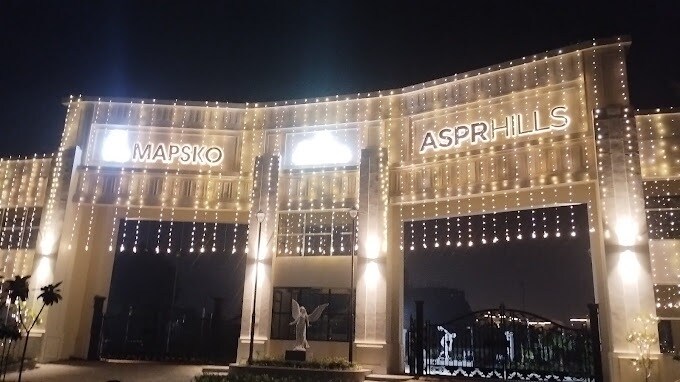 Mapsko Aspr Hills Entrance View