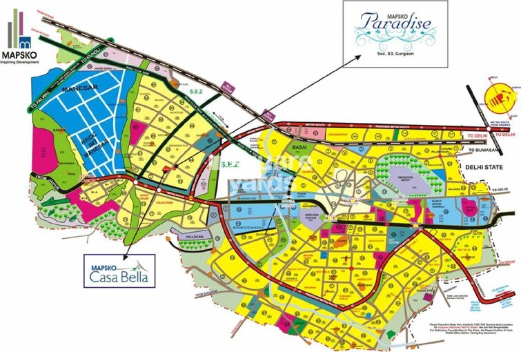 Mapsko Casa Bella-Apartments Location Image