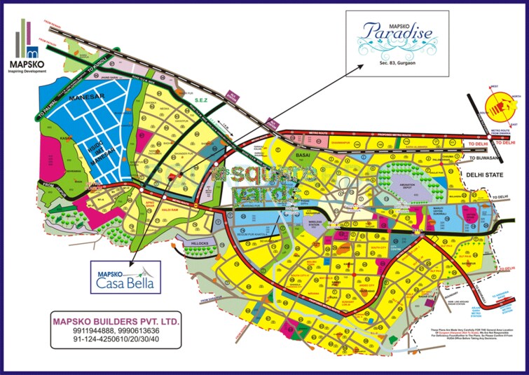 Mapsko Paradise Location Image