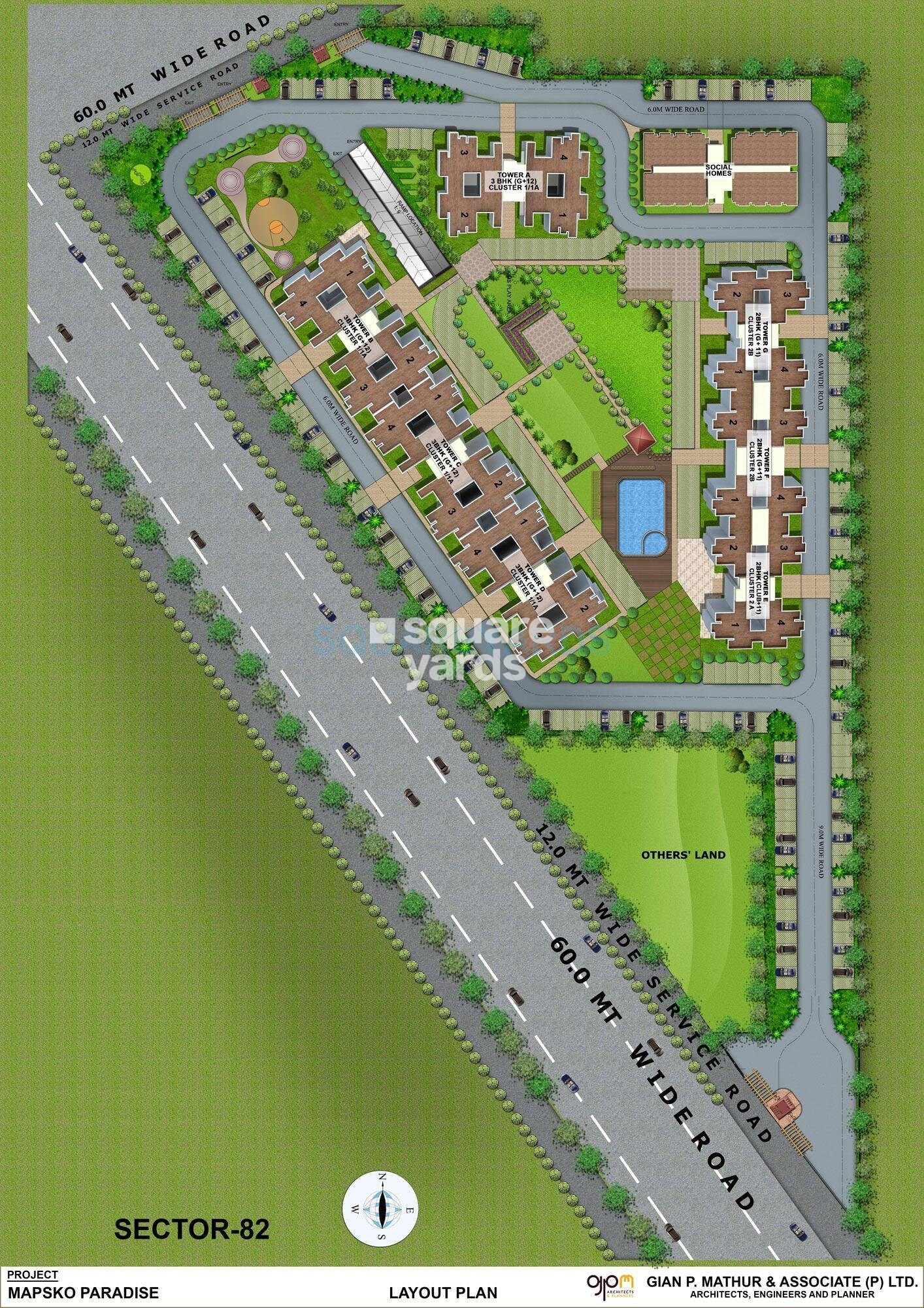 Mapsko Paradise Master Plan Image