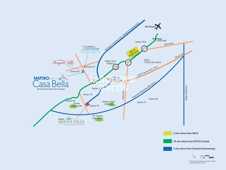 Mapsko Royale Ville Location Image