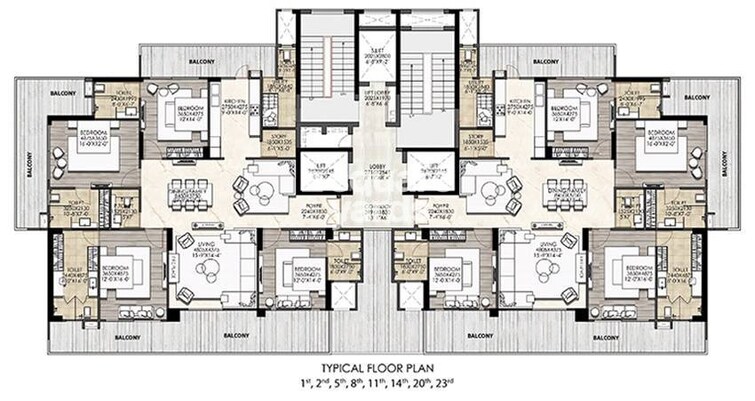 Mapsko The Icon 79 Floor Plans 1