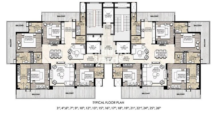 Mapsko The Icon 79 Floor Plans 2