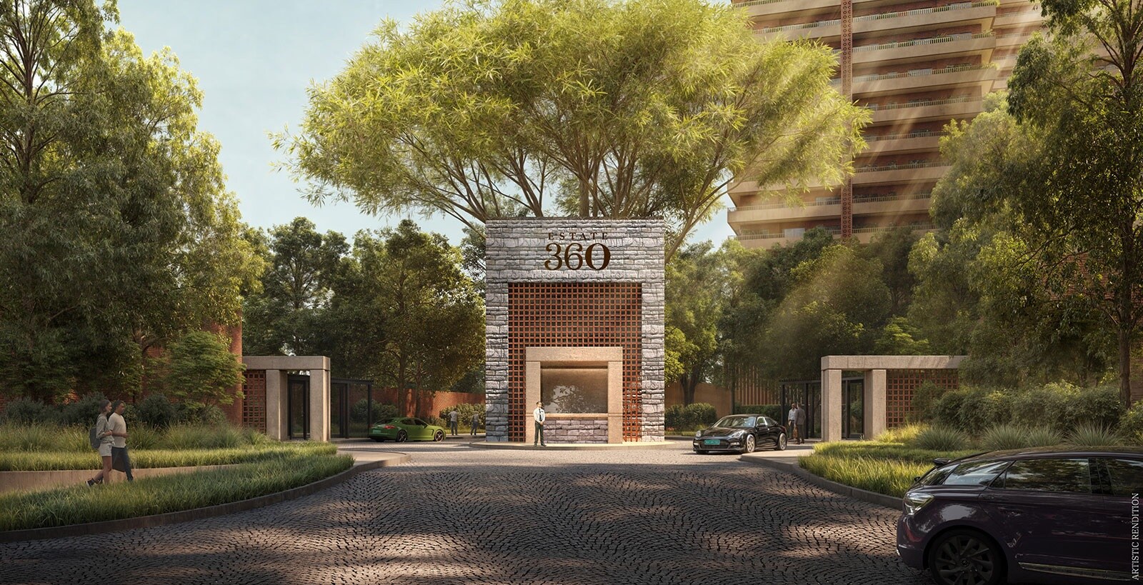Max Estate 360 Entrance View