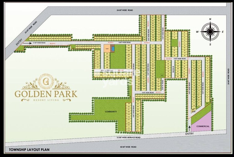 Meffier Golden Park Master Plan Image
