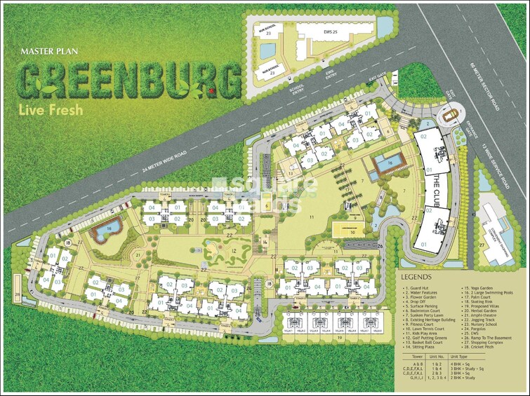 Microtek Greenburg Master Plan Image