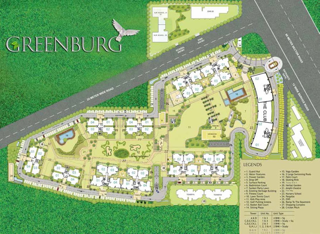 Microtek Greenburg Master Plan Image