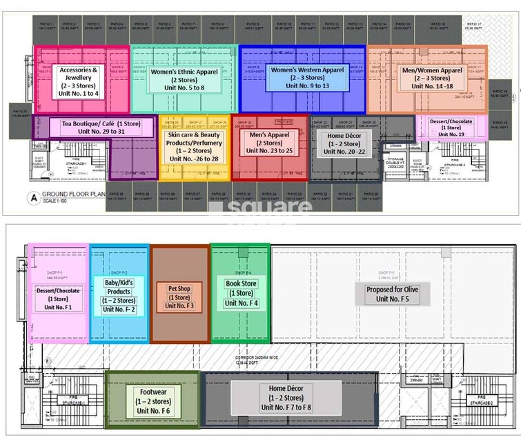 Milestone 32nd Avenue Floor Plans