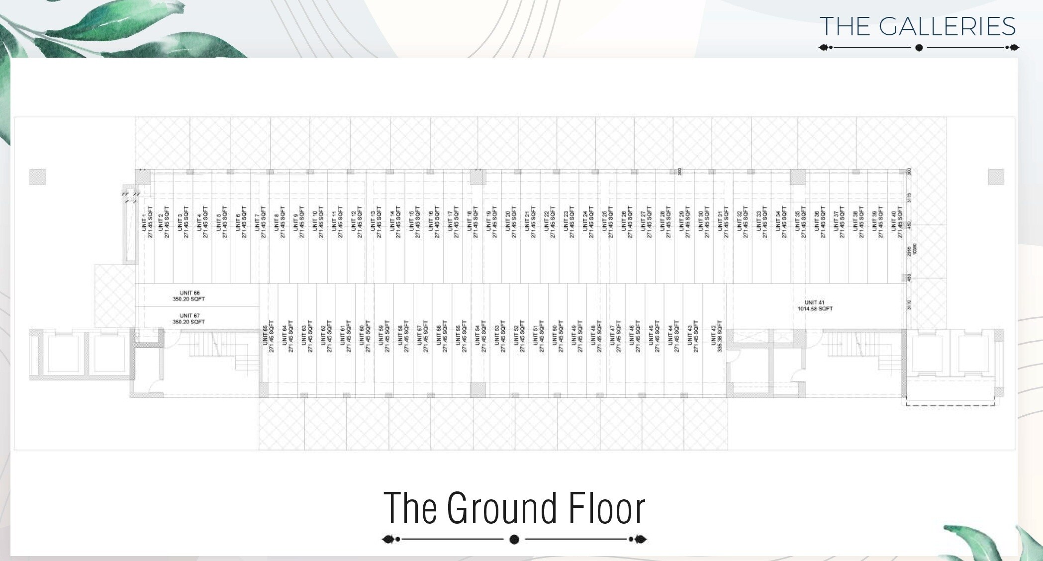 Milestone The Galleries Floor Plans 1