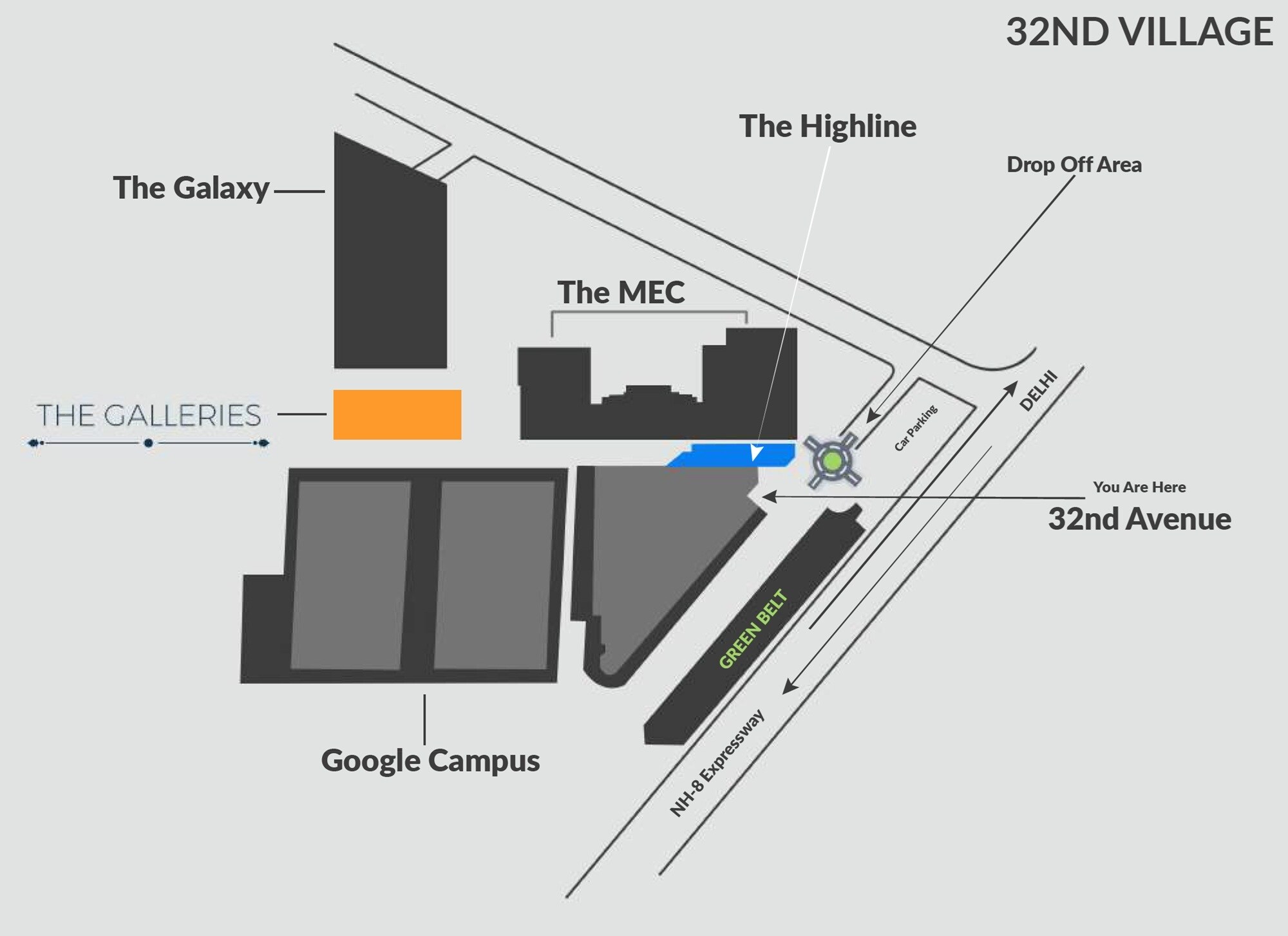 Milestone The Galleries Location Image