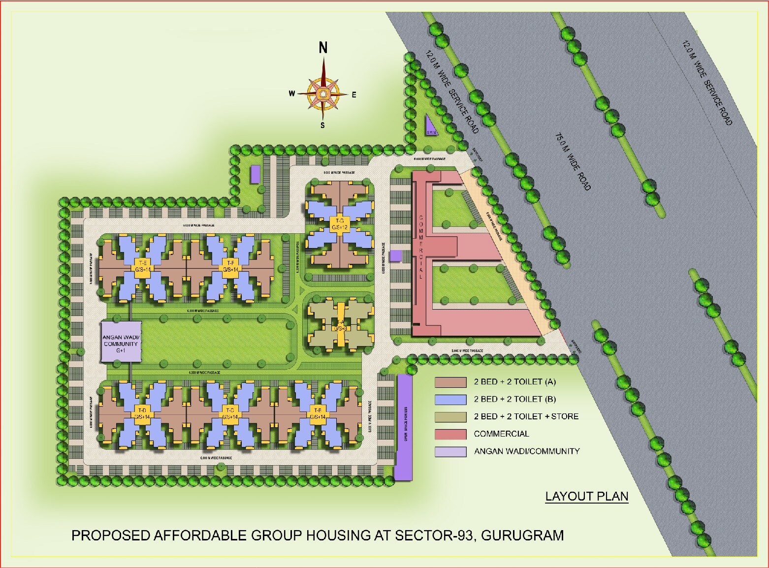 MRG Bazaar 93 Master Plan Image