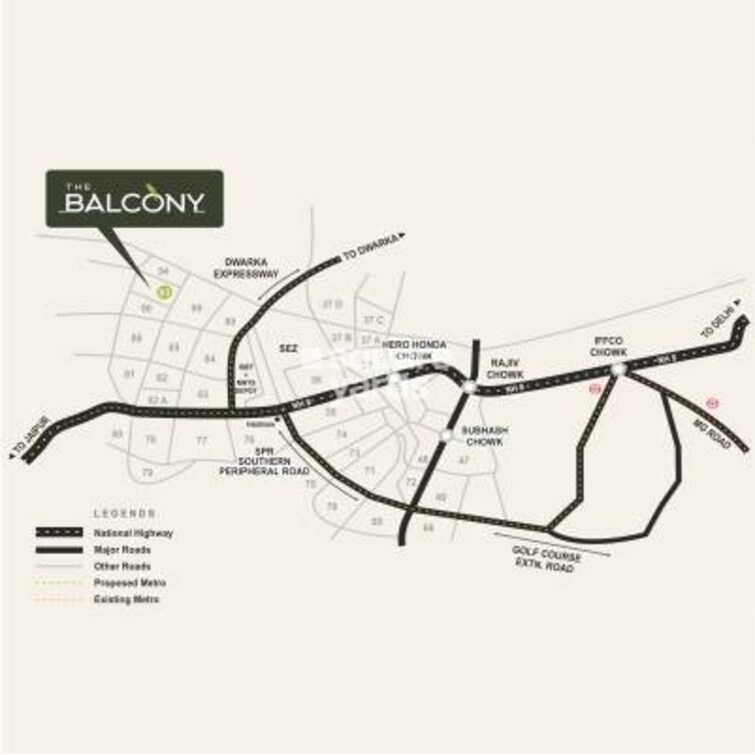 MRG The Balcony Location Image