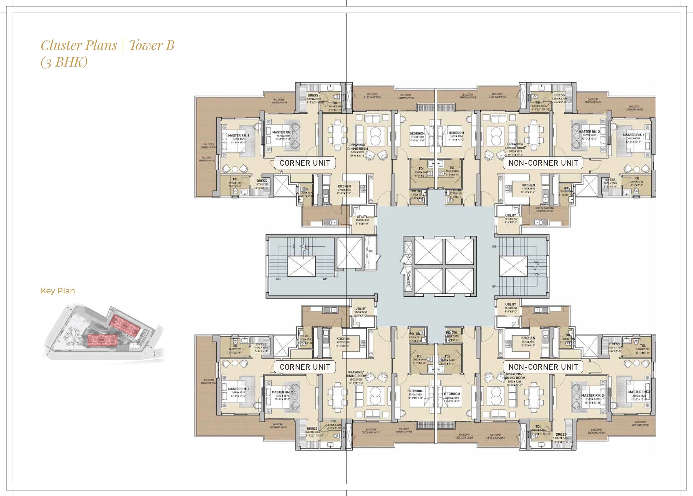 Navraj The Kingstown Heights Floor Plans