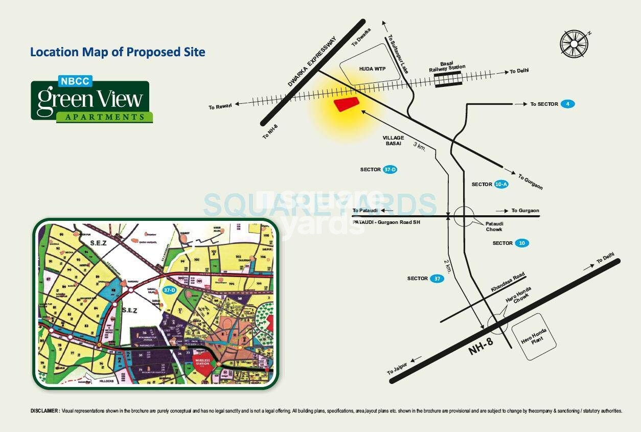 NBCC Green View Location Image
