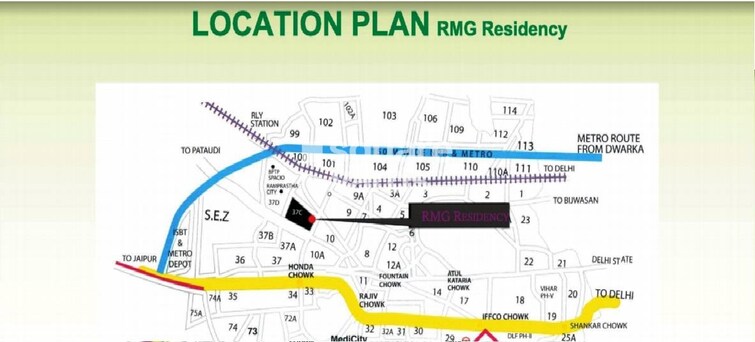 Ninex RMG Residency Location Image