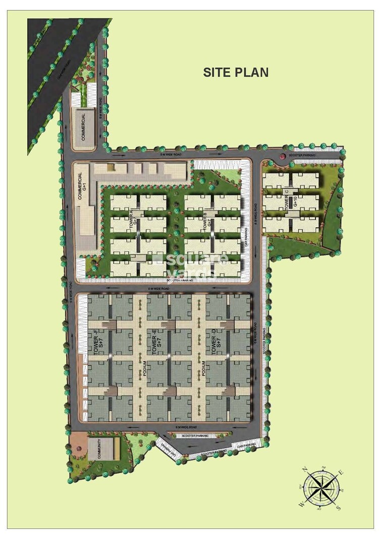 Ninex RMG Residency Master Plan Image