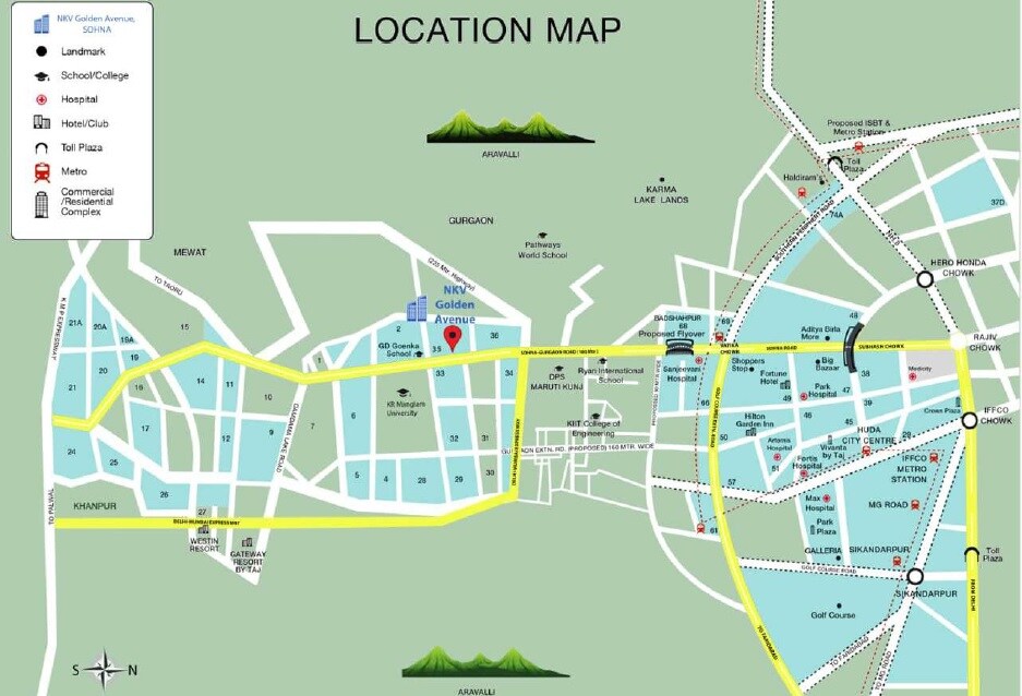 NKV Golden Avenue Location Image