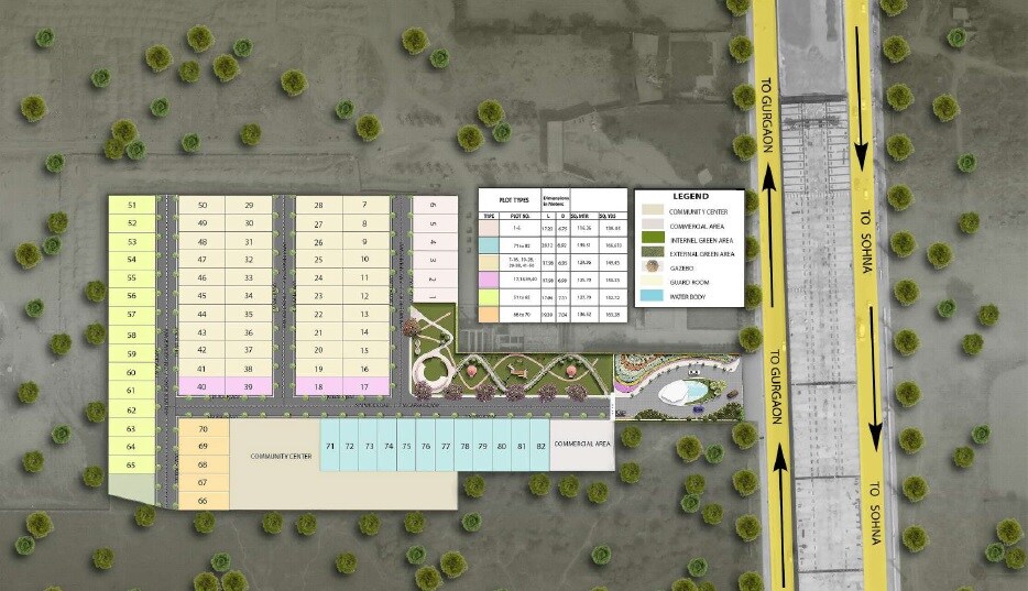 NKV Golden Avenue Master Plan Image
