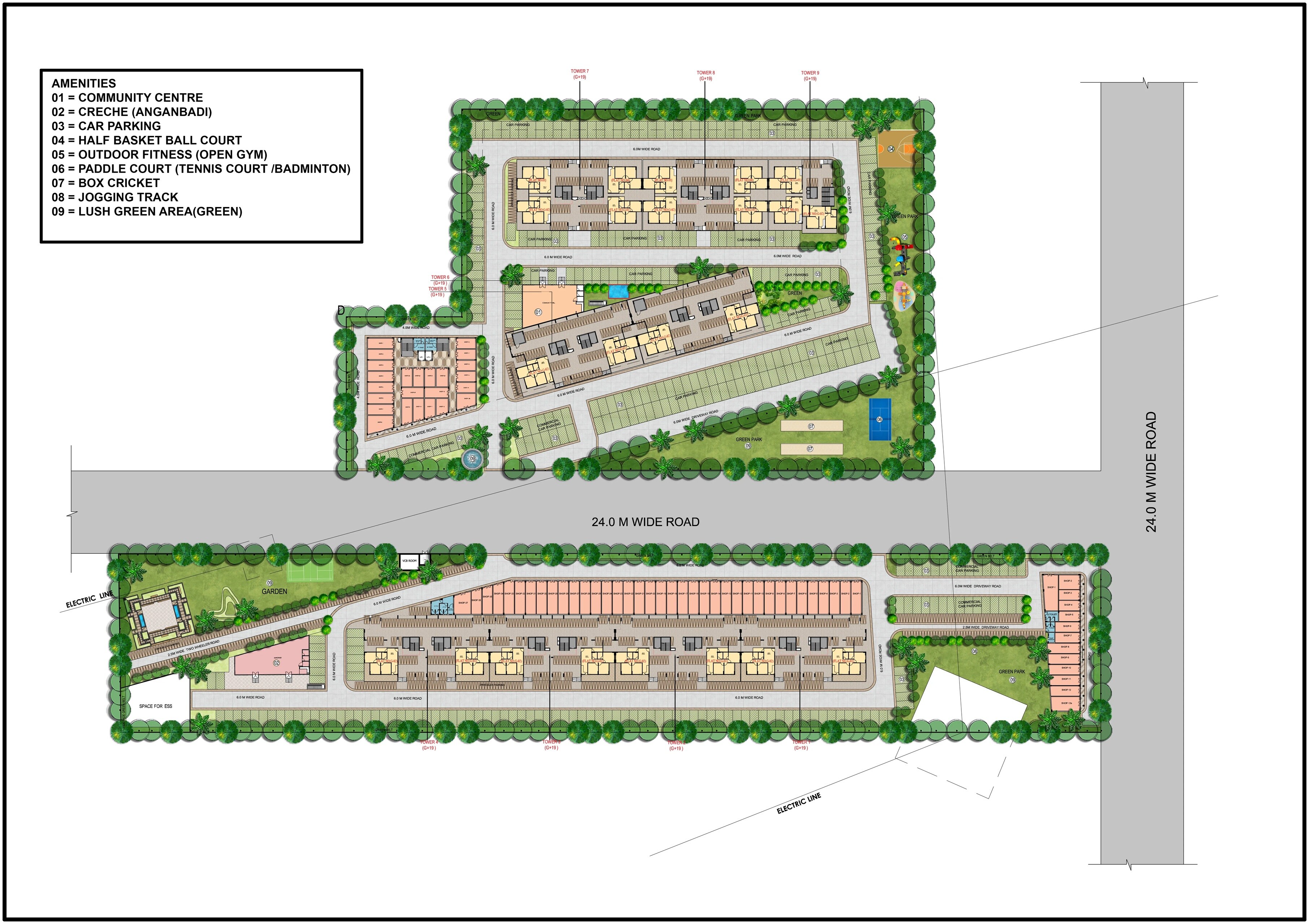 Nowara Nakshatra Master Plan Image