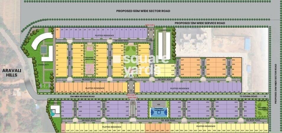 NS Anand Niketan Master Plan Image